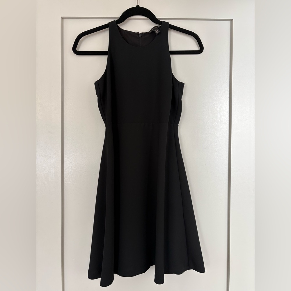 Banana Republic Elegant Black Midi Dress